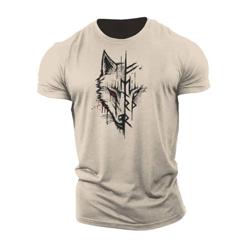 T-shirt en coton à manches courtes pour homme