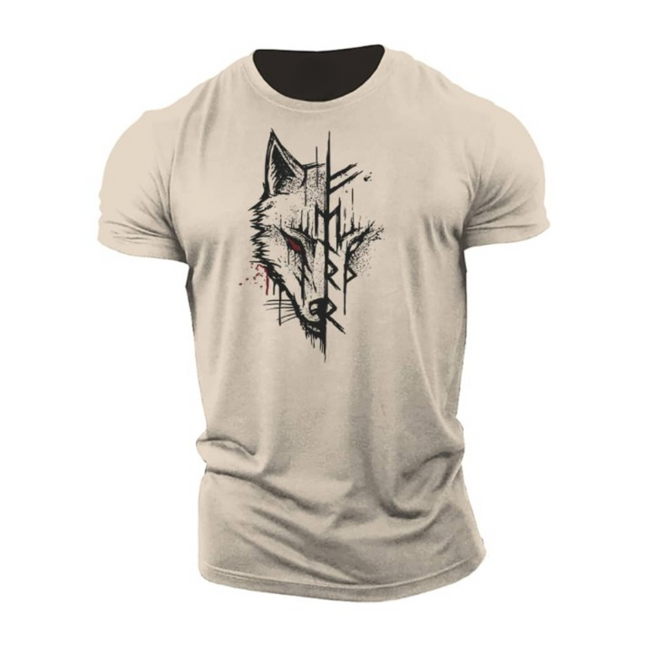 T-shirt en coton à manches courtes pour homme