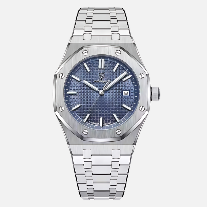 Montre élégante pour homme en acier inoxydable