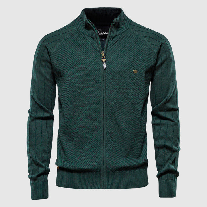 Gilet en Coton pour Homme avec Fermeture Éclair Intégrale : Élégance et Confort au Quotidien