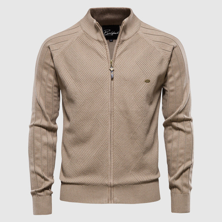 Gilet en Coton pour Homme avec Fermeture Éclair Intégrale : Élégance et Confort au Quotidien