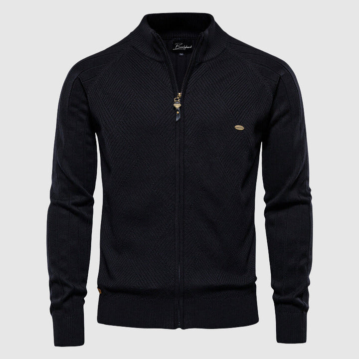 Gilet en Coton pour Homme avec Fermeture Éclair Intégrale : Élégance et Confort au Quotidien