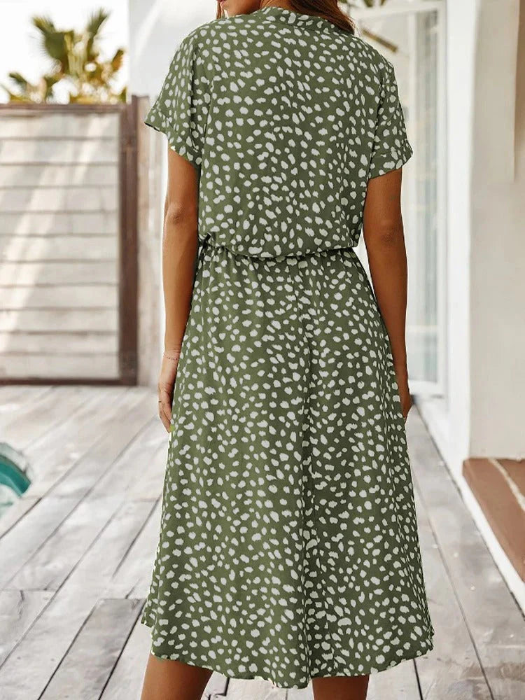 Lara - Robe d'été imprimée