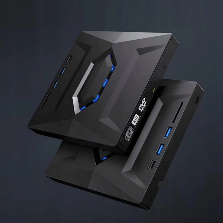 Lecteur DVD externe 7 en 1 et graveur CD/DVD RW