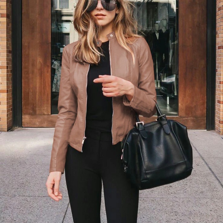 Brit | Veste en cuir tendance