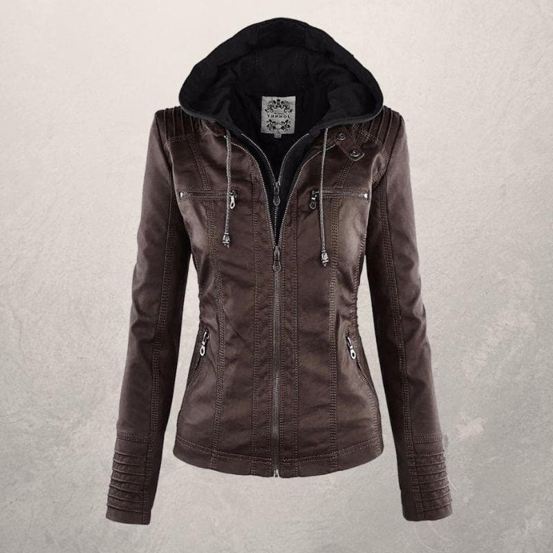 Brandi - Veste en cuir à la mode