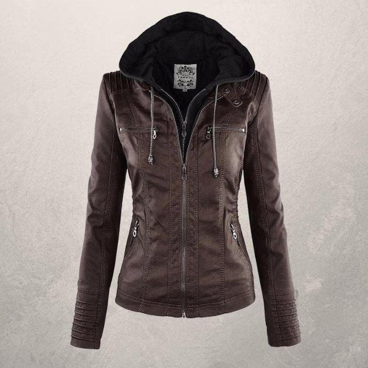 Brandi - Veste en cuir à la mode