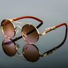 Lunettes de soleil rétro en métal