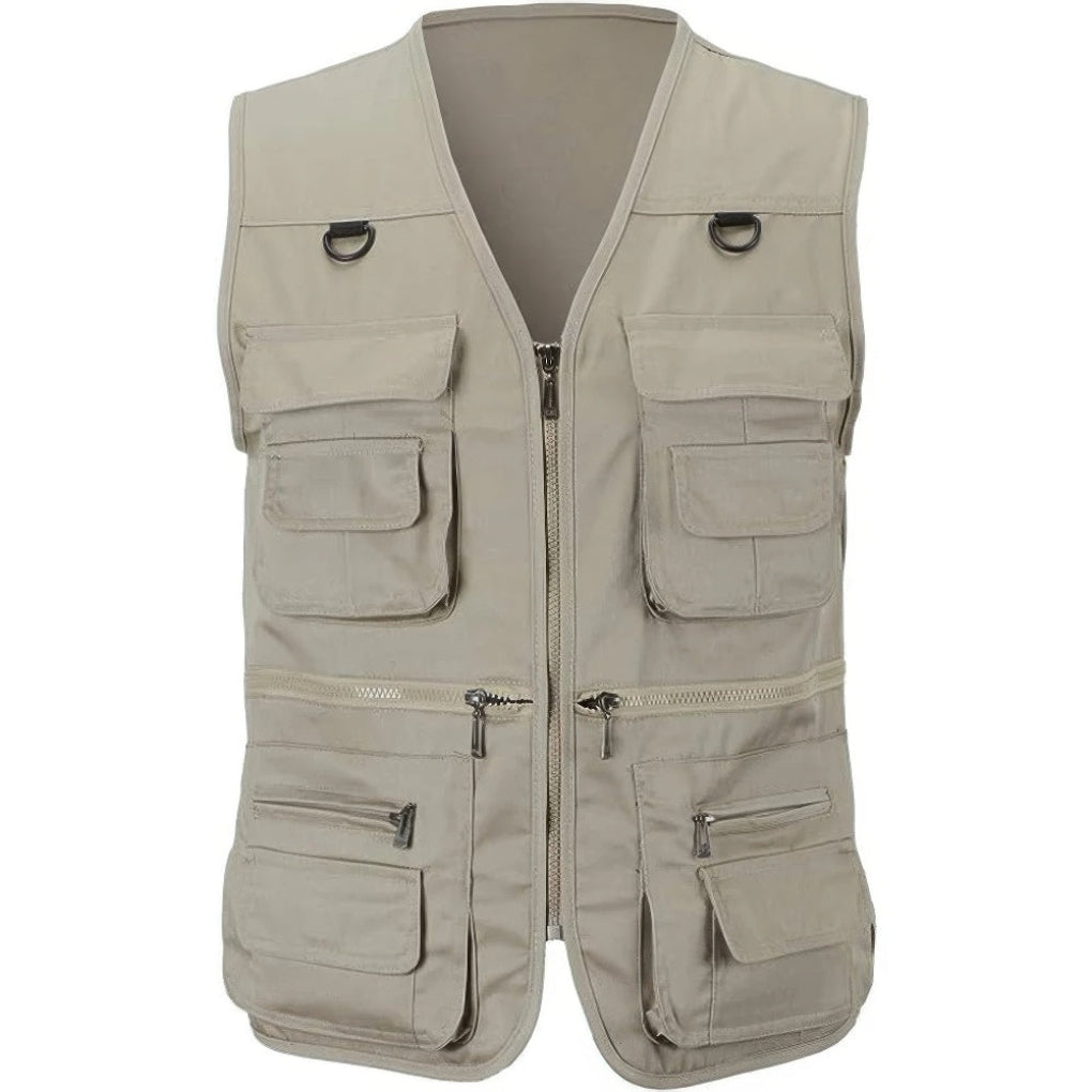 Gilet de randonnée multifonctionnel pour homme
