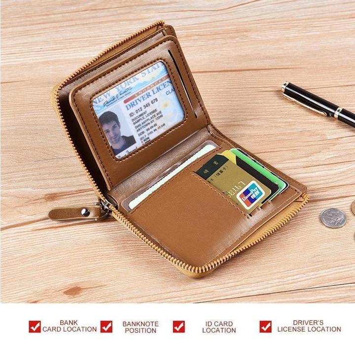 Portefeuille Compact avec Protection RFID