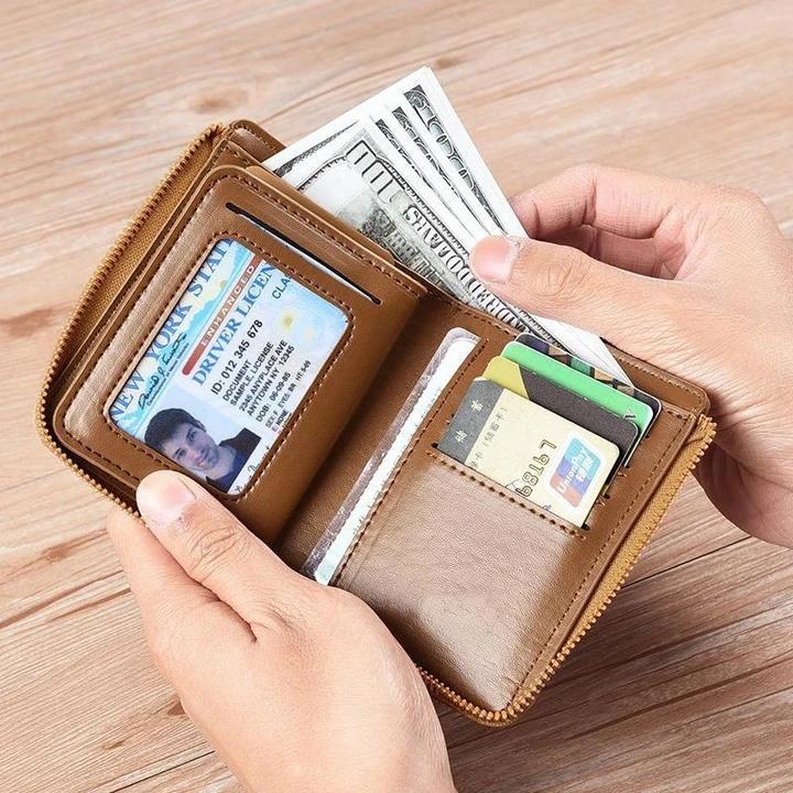 Portefeuille Compact avec Protection RFID