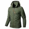 Veste d'extérieur imperméable et coupe-vent pour homme