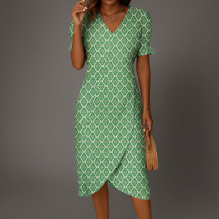 Robe longue légère pour femme