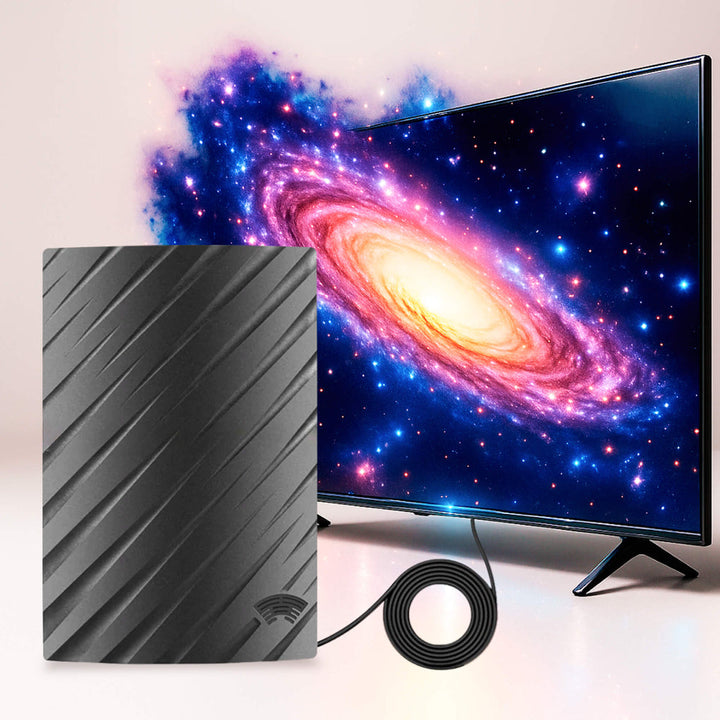 Antenne numérique HDTV 4K d'intérieur longue portée