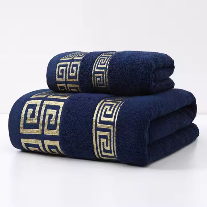 Lot de 2 serviettes en coton