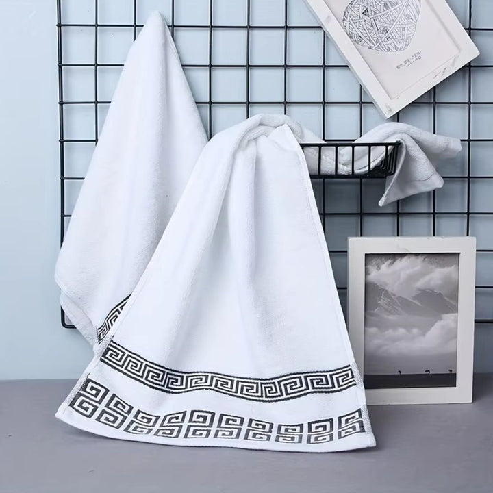 Ensemble de serviettes en coton (2 pièces)