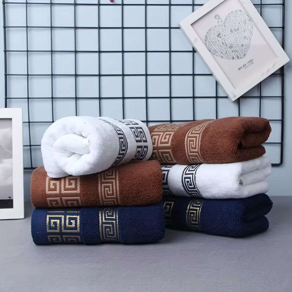Ensemble de serviettes en coton (2 pièces)
