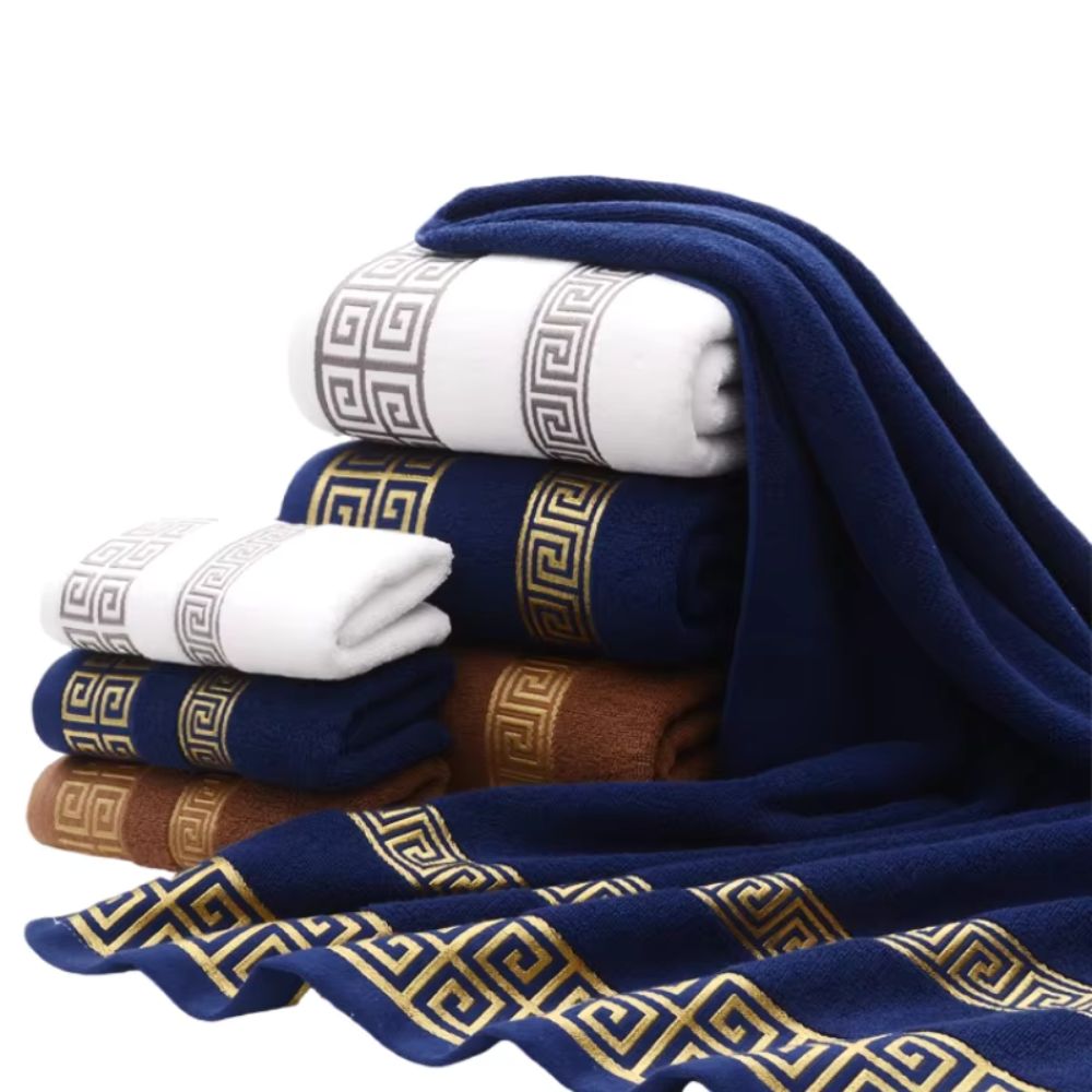 Ensemble de serviettes en coton (2 pièces)