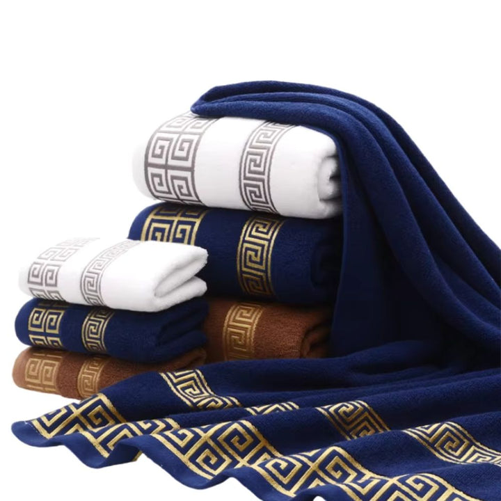 Ensemble de serviettes en coton (2 pièces)