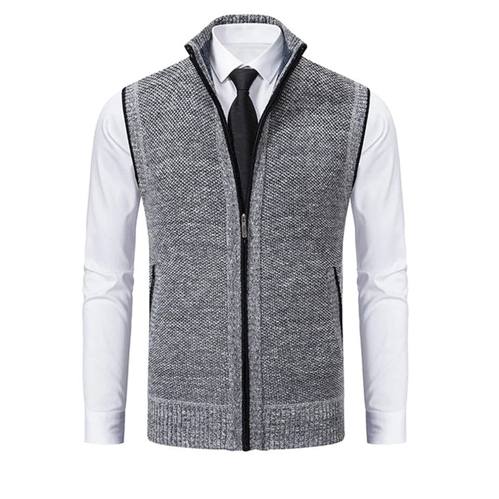 Gilet élégant pour homme — Couche soignée avec détails raffinés
