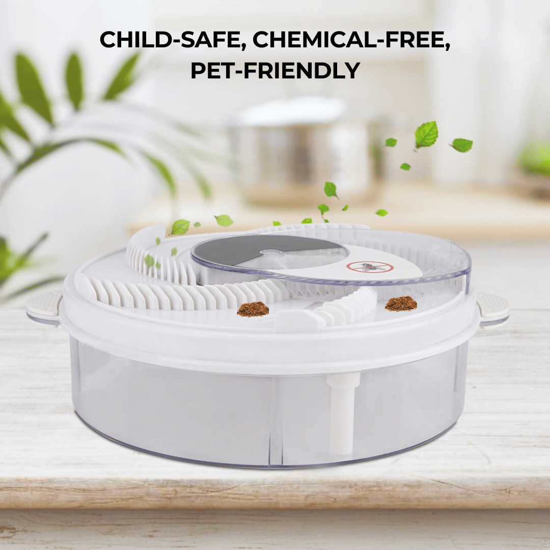 Attrape-mouches automatique pour usage domestique et extérieur