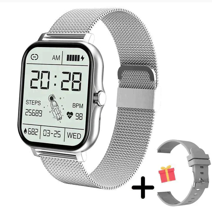 Montre connectée Fitness, appels Bluetooth et surveillance de la santé