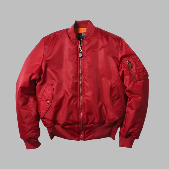 Blouson aviateur classique unisexe pour femme