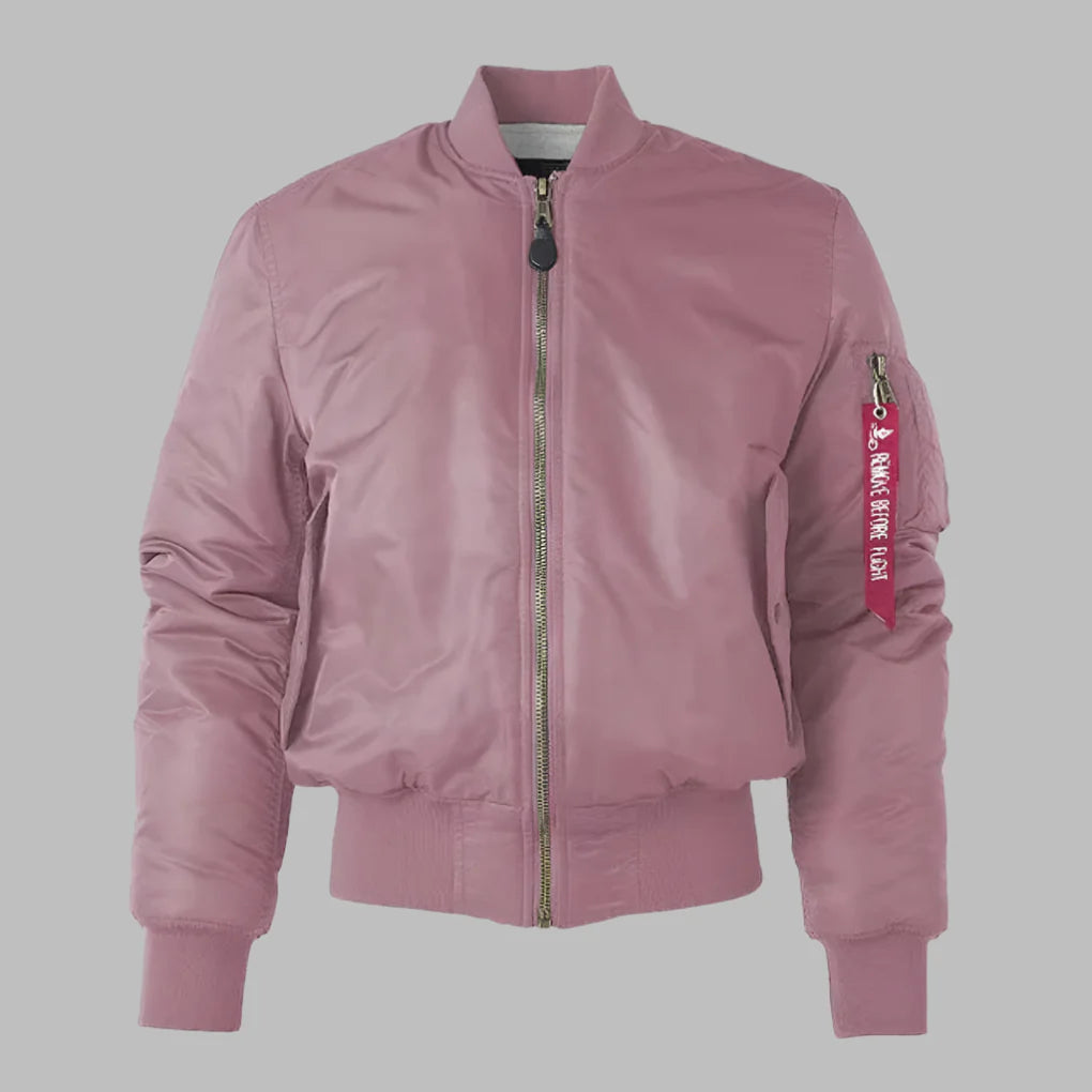 Blouson aviateur classique unisexe pour femme