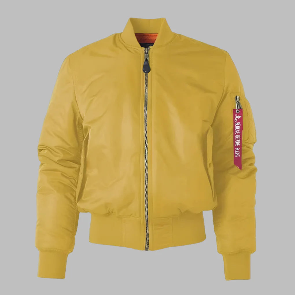 Blouson aviateur classique unisexe pour femme