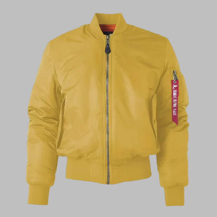 Blouson aviateur classique unisexe pour femme