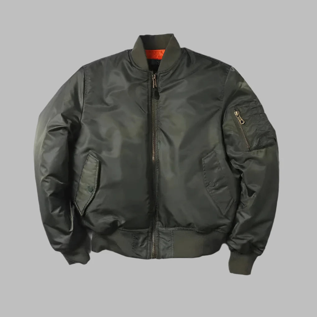 Blouson aviateur classique unisexe pour femme