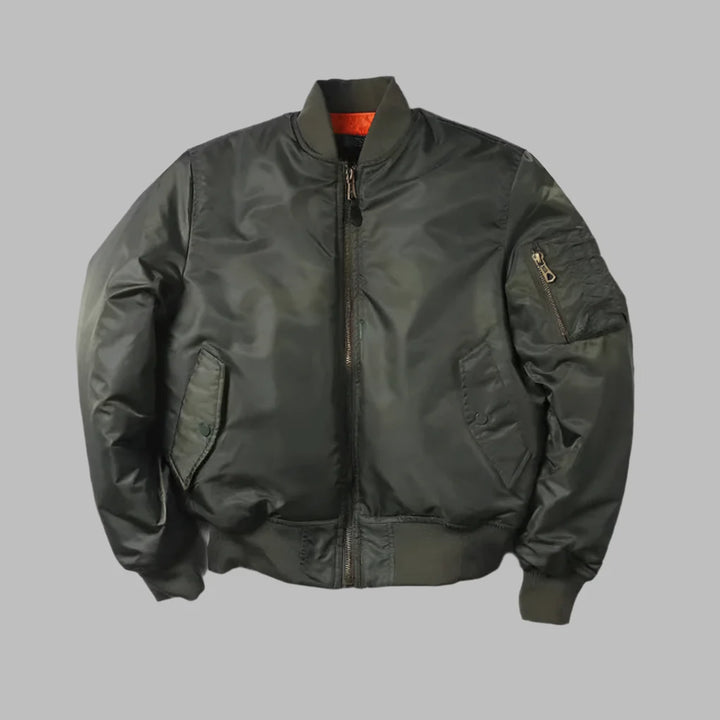 Blouson aviateur classique unisexe pour femme