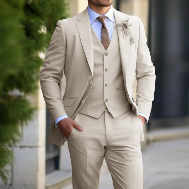 Brecken - Costume 3 Pièces Élégant pour Hommes