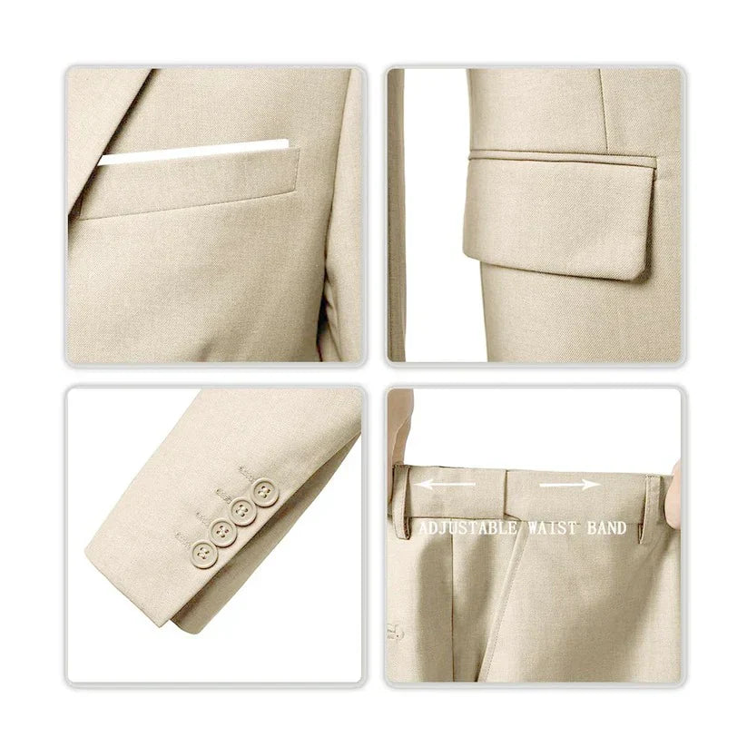Costume 3 pièces élégant pour homme