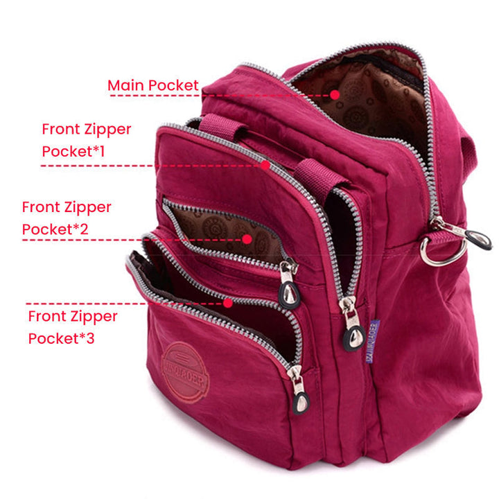 Sac bandoulière multifonctionnel imperméable