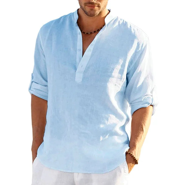 Chemise en Lin Légère pour l'Été