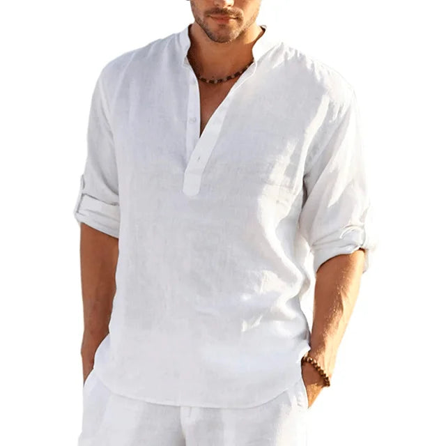Chemise en Lin Légère pour l'Été