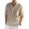 Chemise d'été en lin pour homme