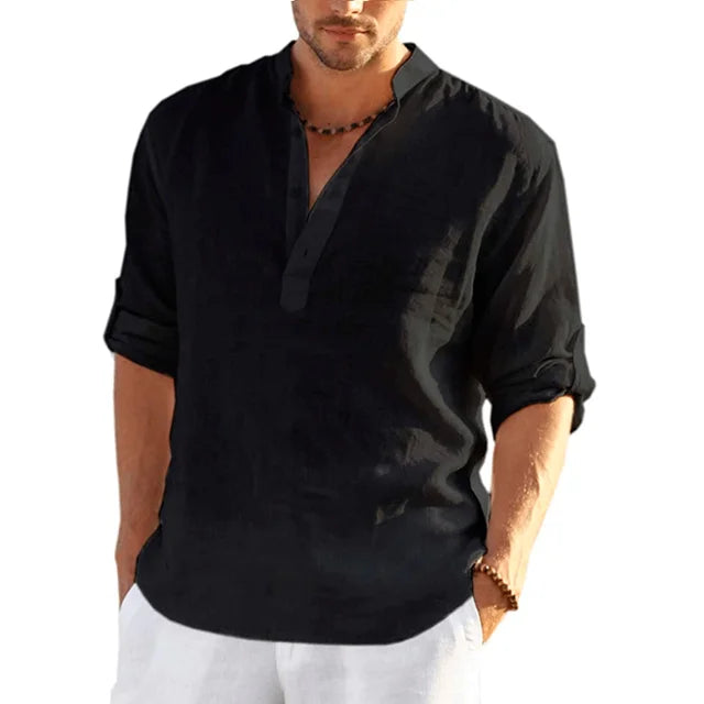 Chemise en Lin Légère pour l'Été