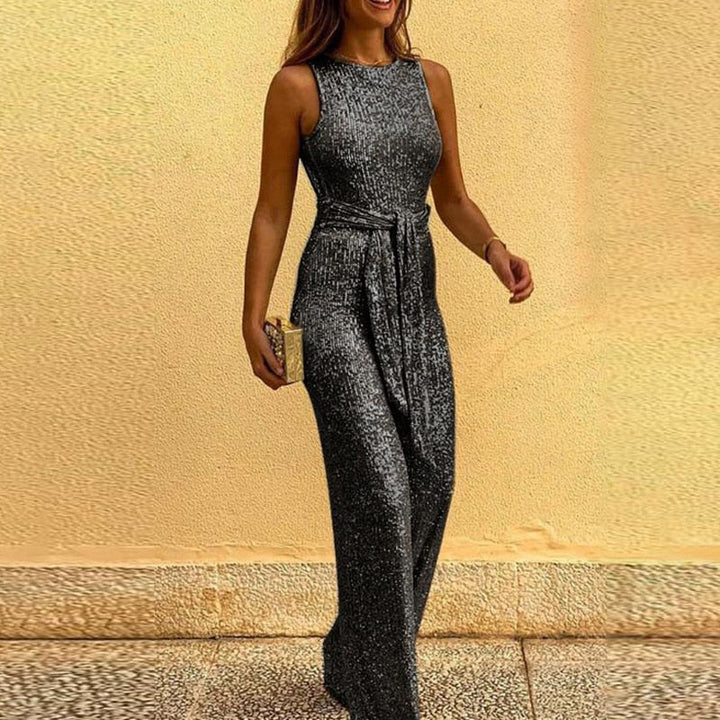 Combinaison brillante et festive pour femme