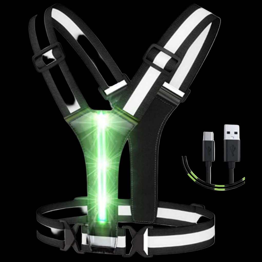 Gilet de course réfléchissant