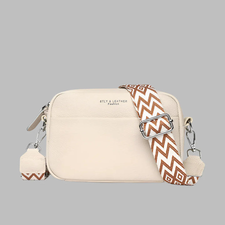 Sac à main en cuir véritable pour femme