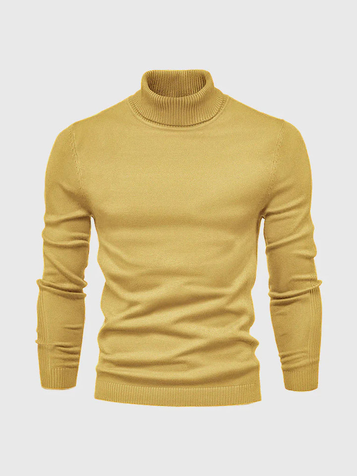 Pull à col roulé pour homme