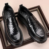 Mocassins en cuir à brides pour homme