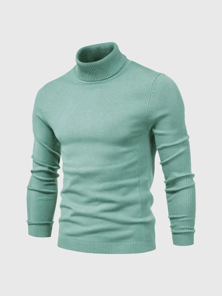 Pull à col roulé pour homme