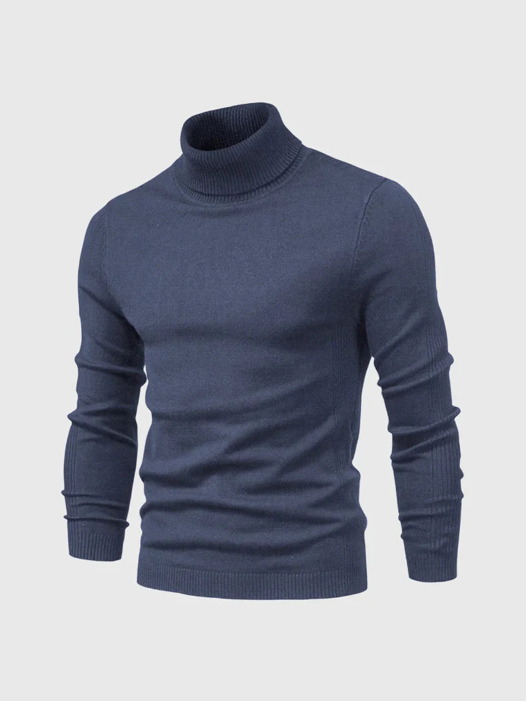 Pull à col roulé pour homme