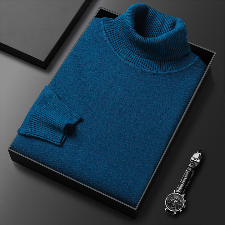 Pull Col Roulé de Luxe pour Homme : Élégance Intemporelle et Confort Supérieur