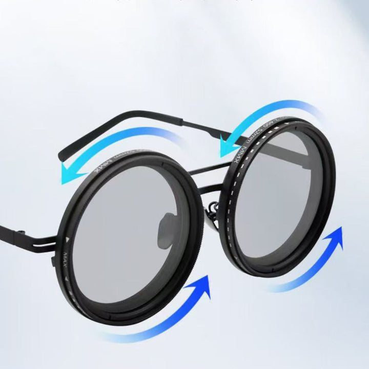 Lunettes de soleil à luminosité réglable