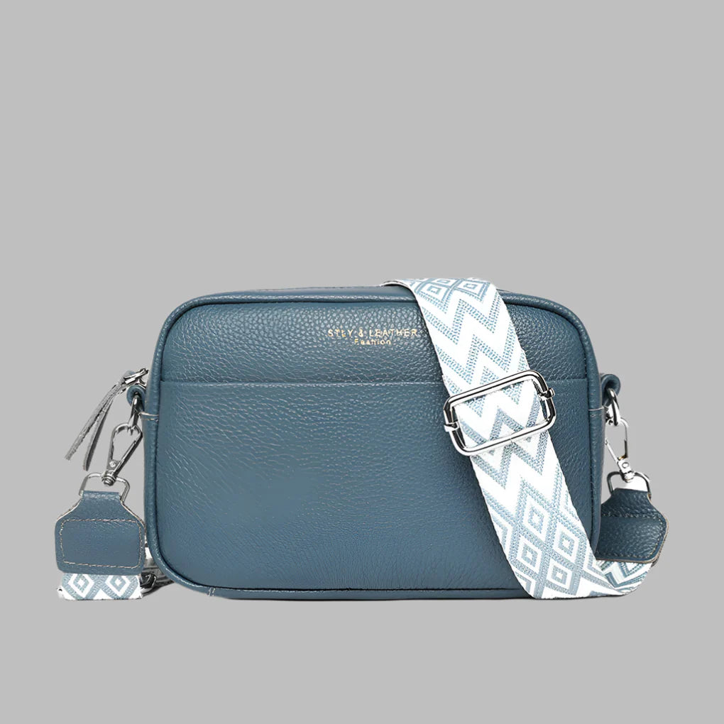 Sac à main en cuir véritable pour femme