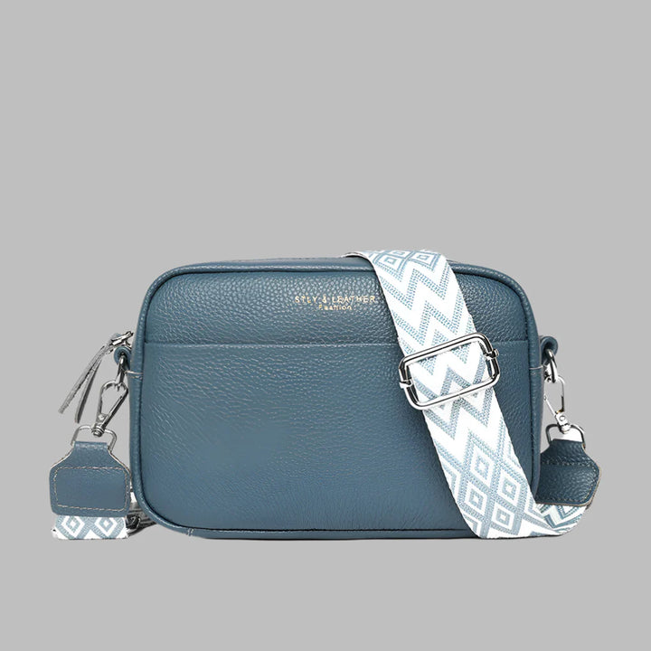 Sac à main en cuir véritable pour femme